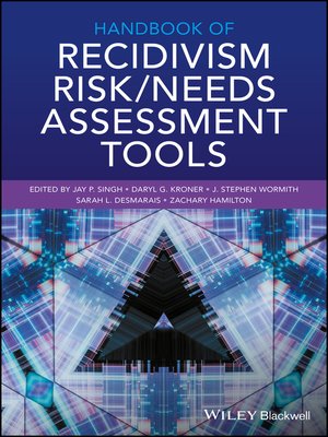 cover image of Handbook of Recidivism Risk / Needs Assessment Tools